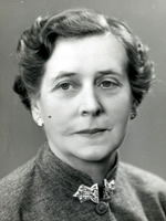 Portrait of Hilda D Coldham 1954