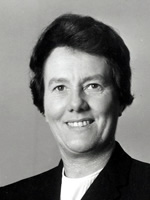 Portrait of Joy Lamason NZ Manager 1966