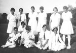 OM Andrews' XI v MA Pollard's XI Team photograph 24 August 1934 