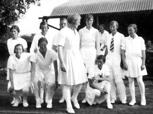 MA Pollard's XI Team photograph v AF Bull's XI 27th August 1934