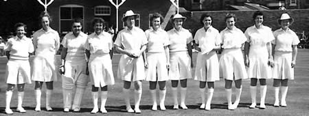 Australia Women team, 1st Test v Australia, Scarborough 1951