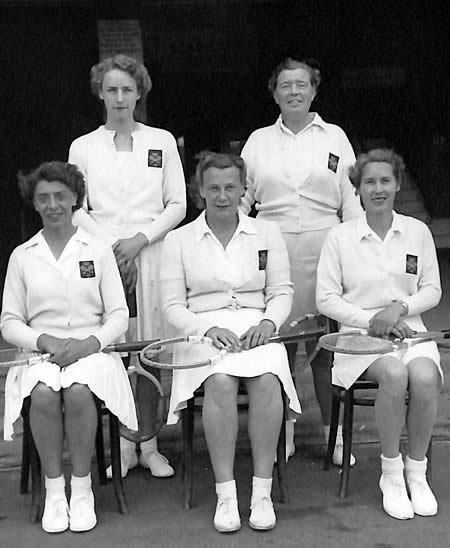 The Three Services Squash Racquets Team, 1952