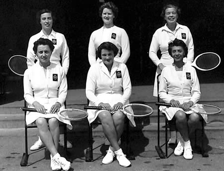 Army Tennis Team, 1958