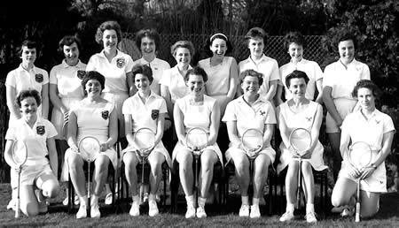 The Three Services Squash Racquets teams 1961