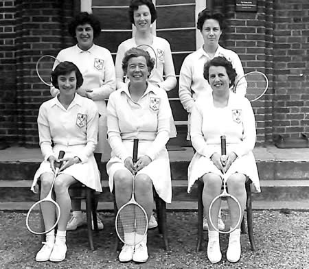 Army Badminton Team 1961