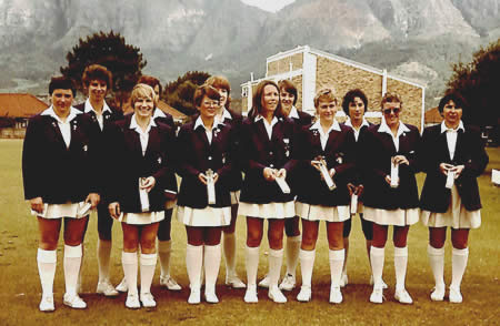 Unicorns Women Team photograph, 20 Dec 1983