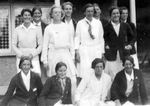 NS Strathairn's XI Team photograph v EA Snowball's XI, 23 August 1933