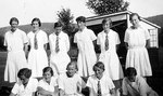 OM Andrews' XI Team photograph v EA Snowball's XI, 26th August 1933