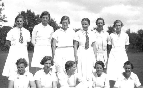 HE Archdale's XI Team photograph v EM Child's XI 25 August 1934