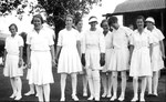 MA Pollard's XI v AF Bull's XI Team photograph 27th August 1934
