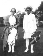 MA Pollard and Chamberlain at the WCA Cricket Week August 1934