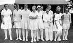 AF Bull's XI Team photograph v MA Pollard's XI August 1935