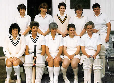 Surrey Women Second XI team of the 1980s