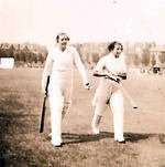 Unidentified players from Myrtle Maclagan's album