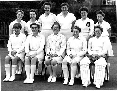 Army Women Cricket Team, 1958