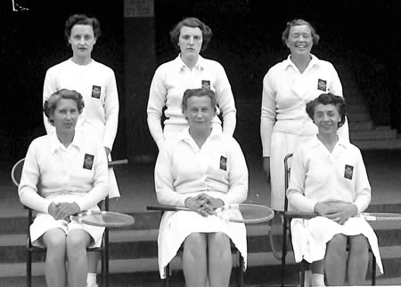 Army Tennis Team, 1955