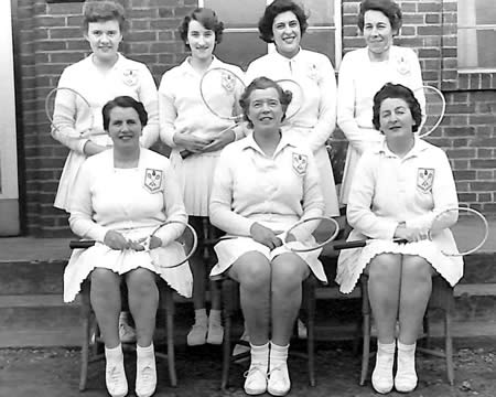 Army Badminton Team 1960