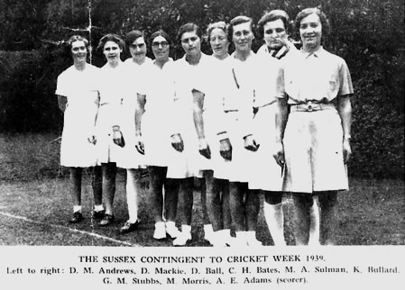 Cricket Week 1939